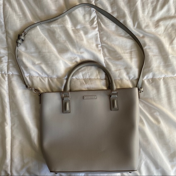 NWT Vera Bradley Composition Satchel Dove Gray - Picture 4 of 7